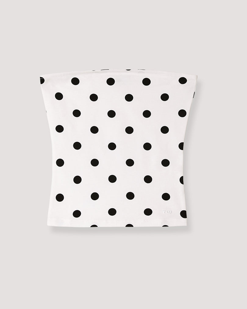 Polka Dot Bandeau Top | Polka Dots