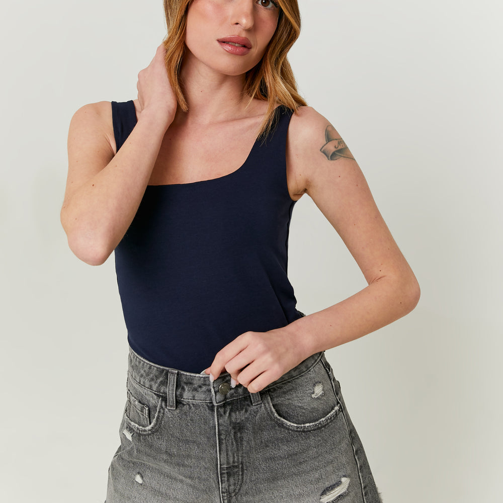 Basic Tank Top | Navy