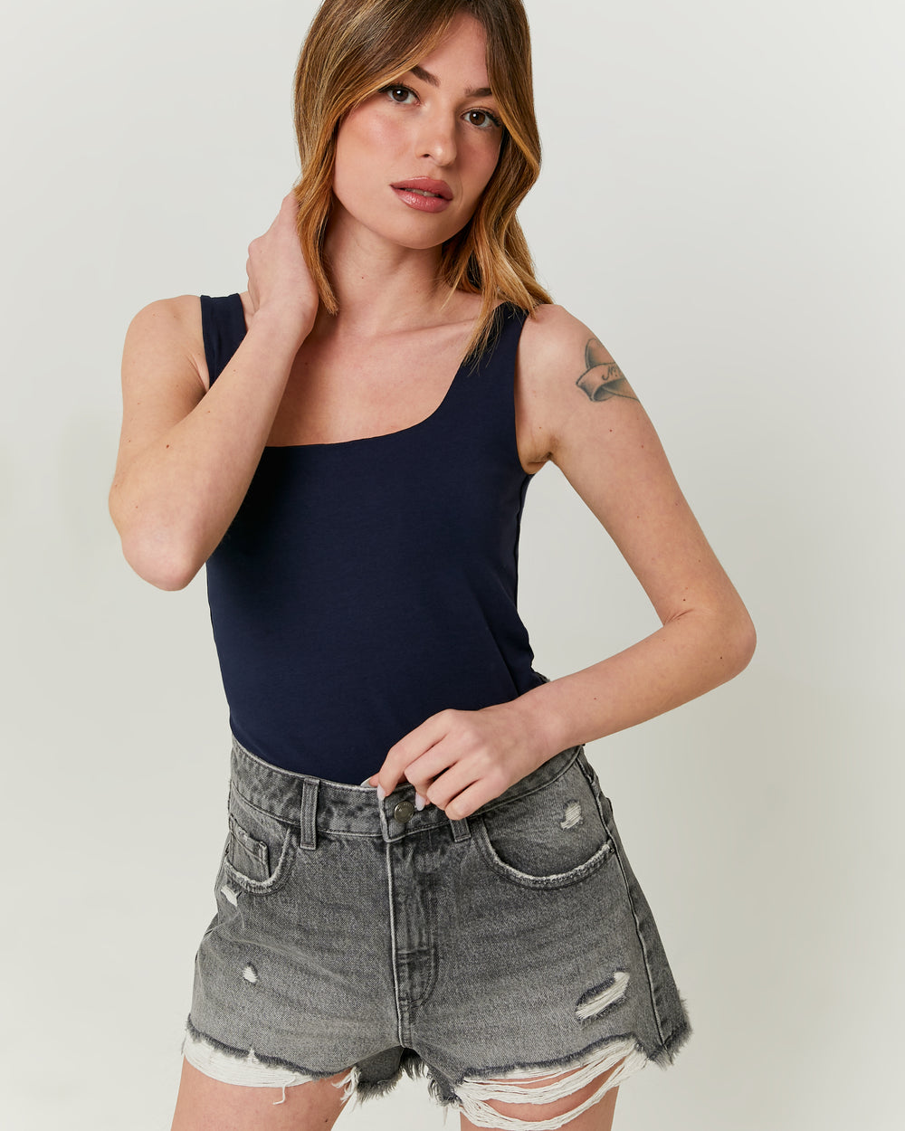 Basic Tank Top | Navy