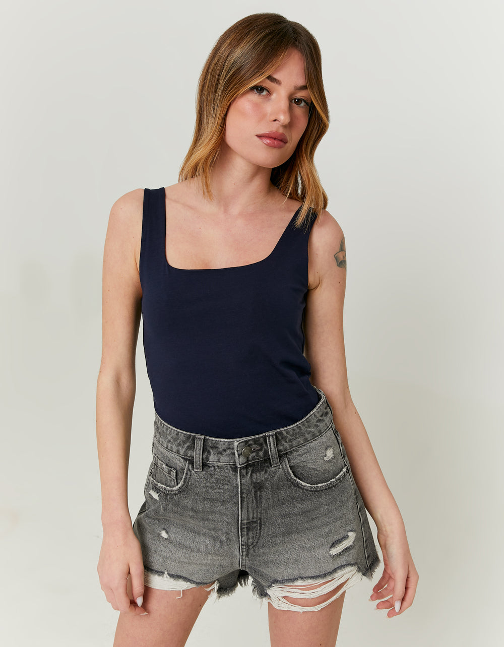 Basic Tank Top | Navy