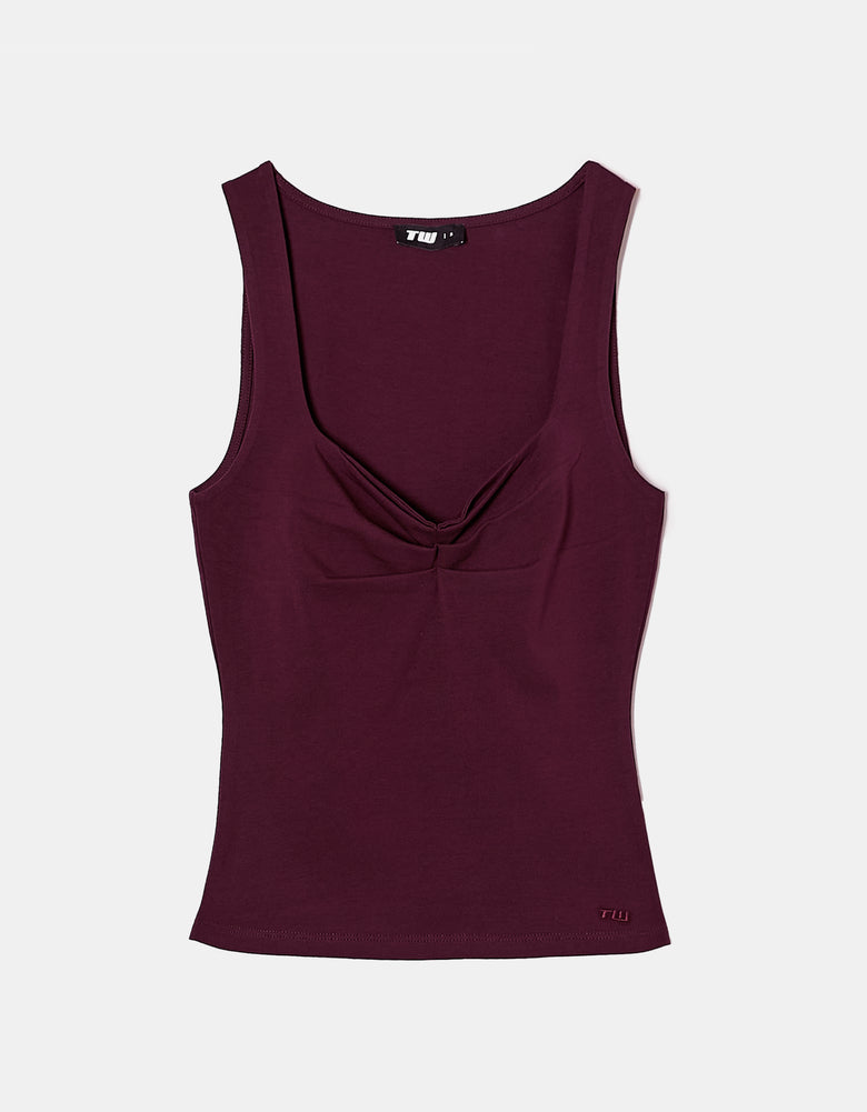 Tank Top | Bordeau