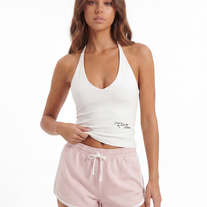 Halter Top | White