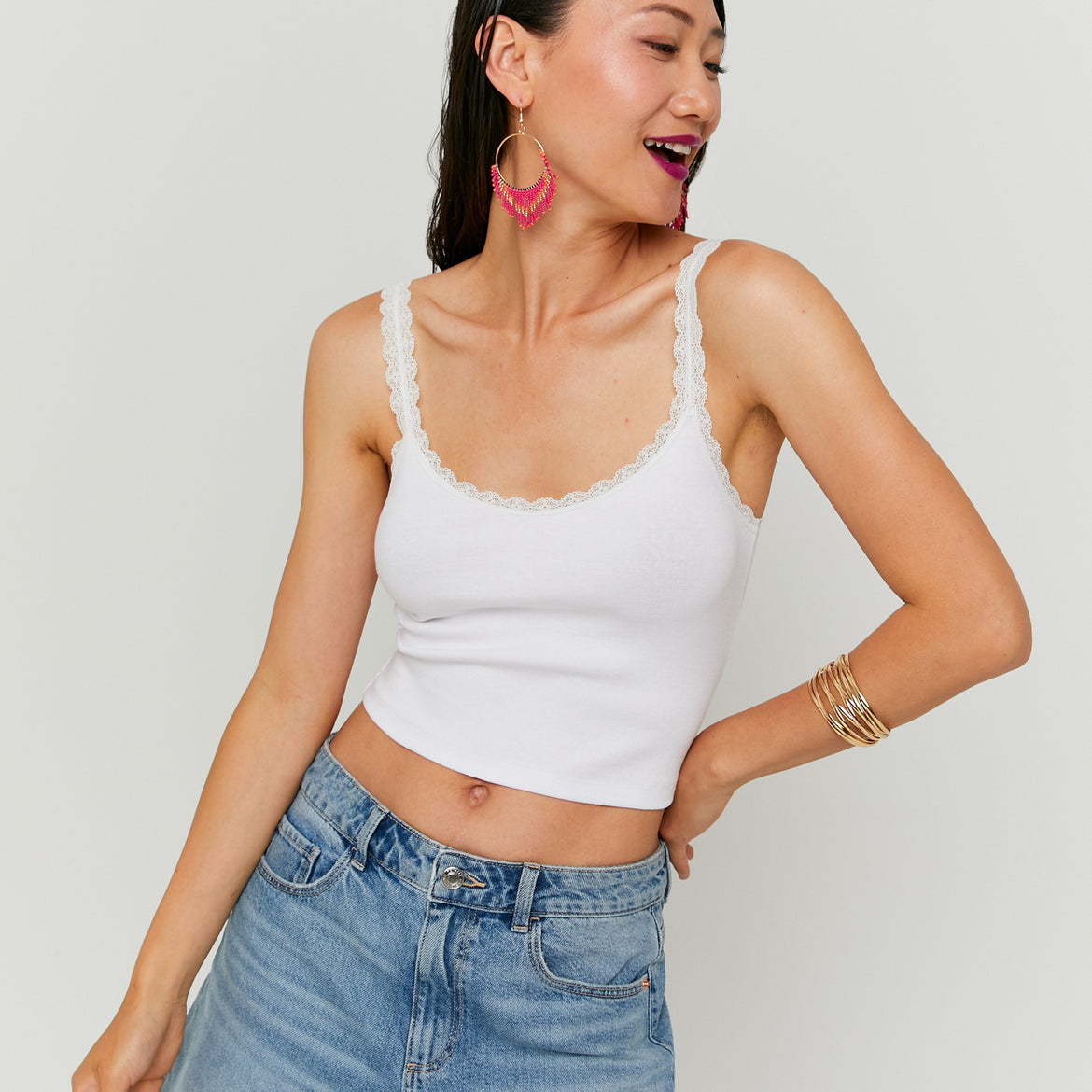 Basic Tank Top | White