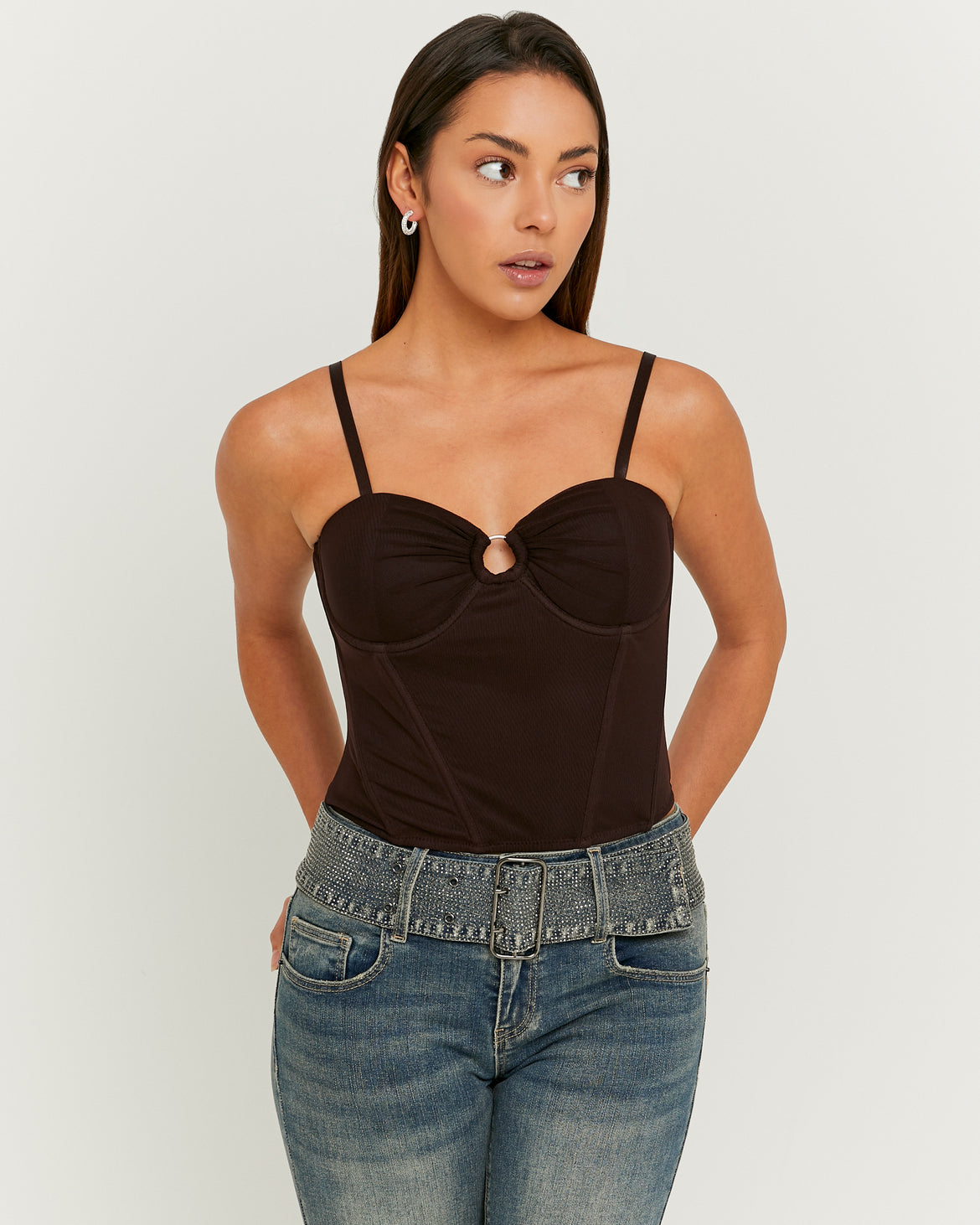 Corset Top | Brown