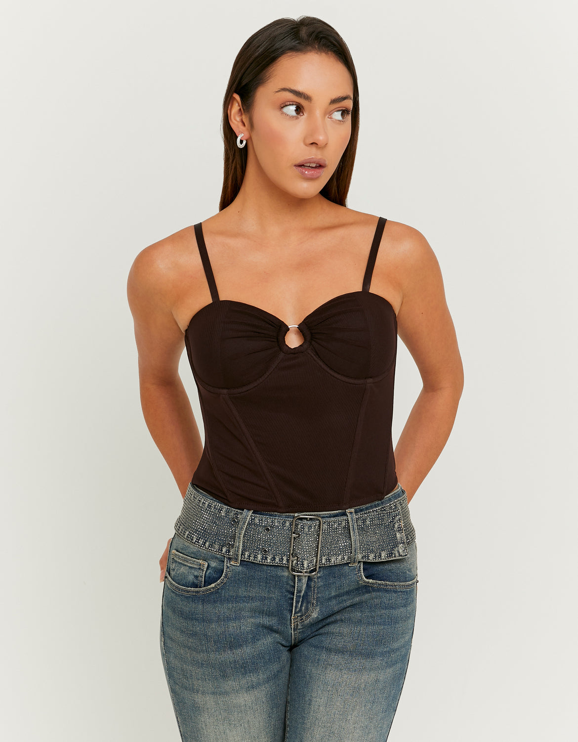 Corset Top | Brown