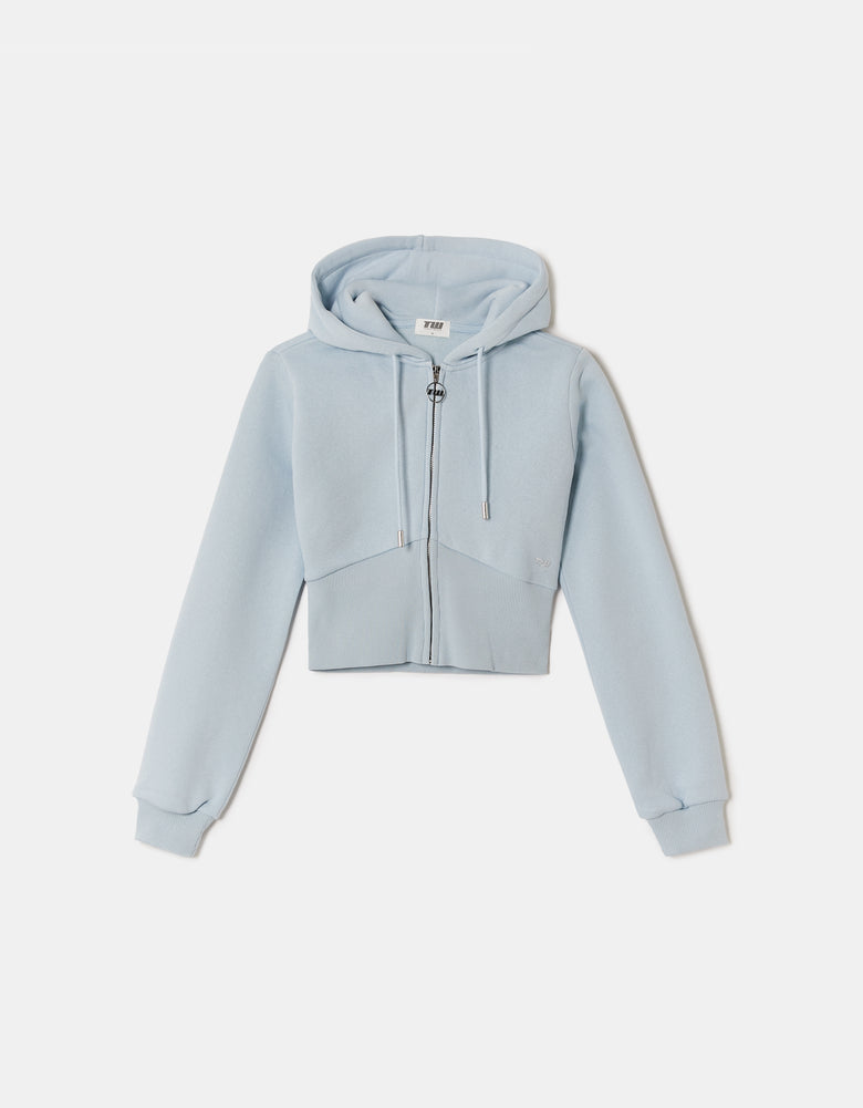 Zip Up Hoodie | Blue