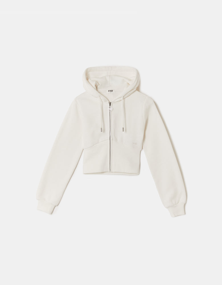 Zip Up Hoodie | Off White