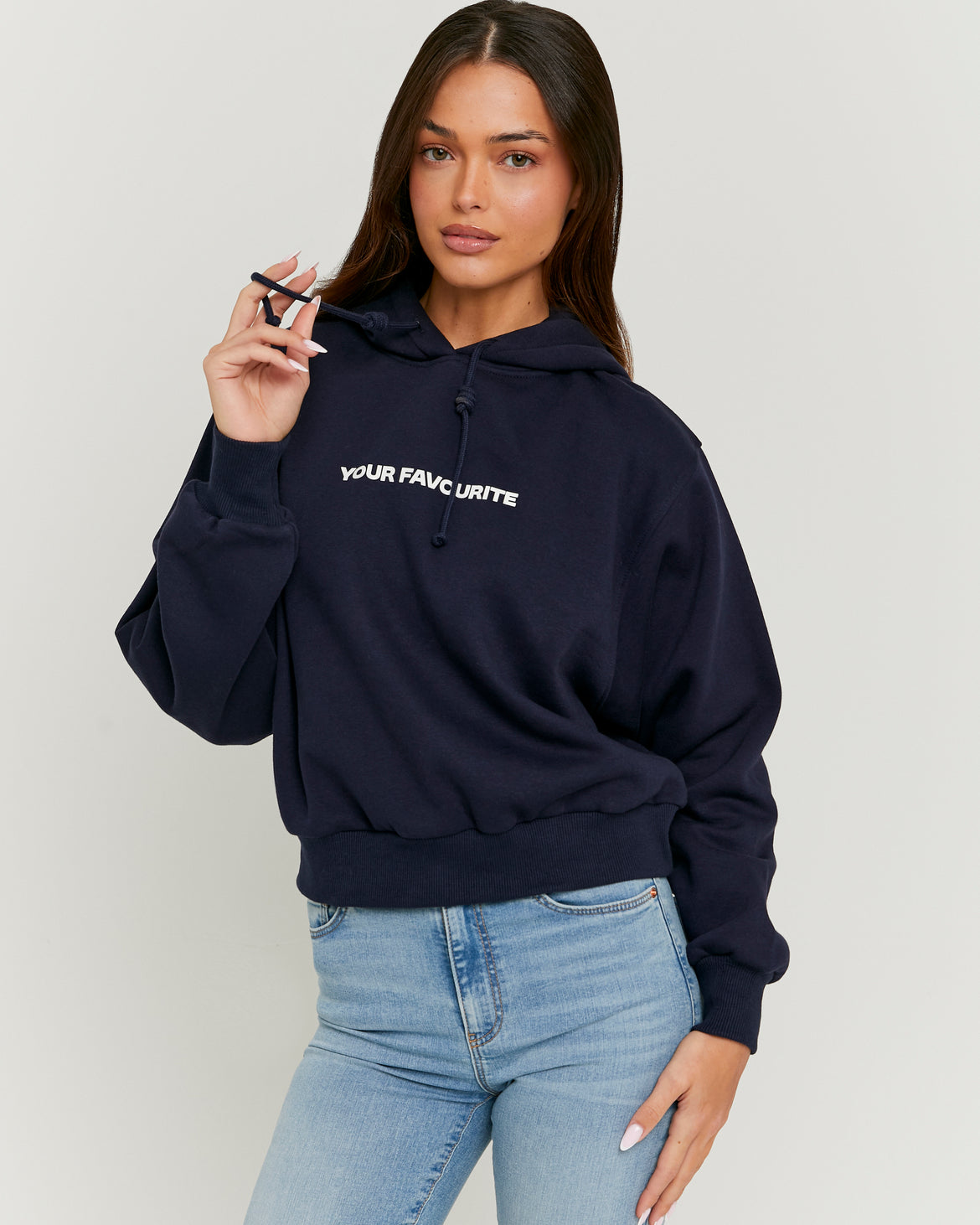 Graphic Hoodie | Navy