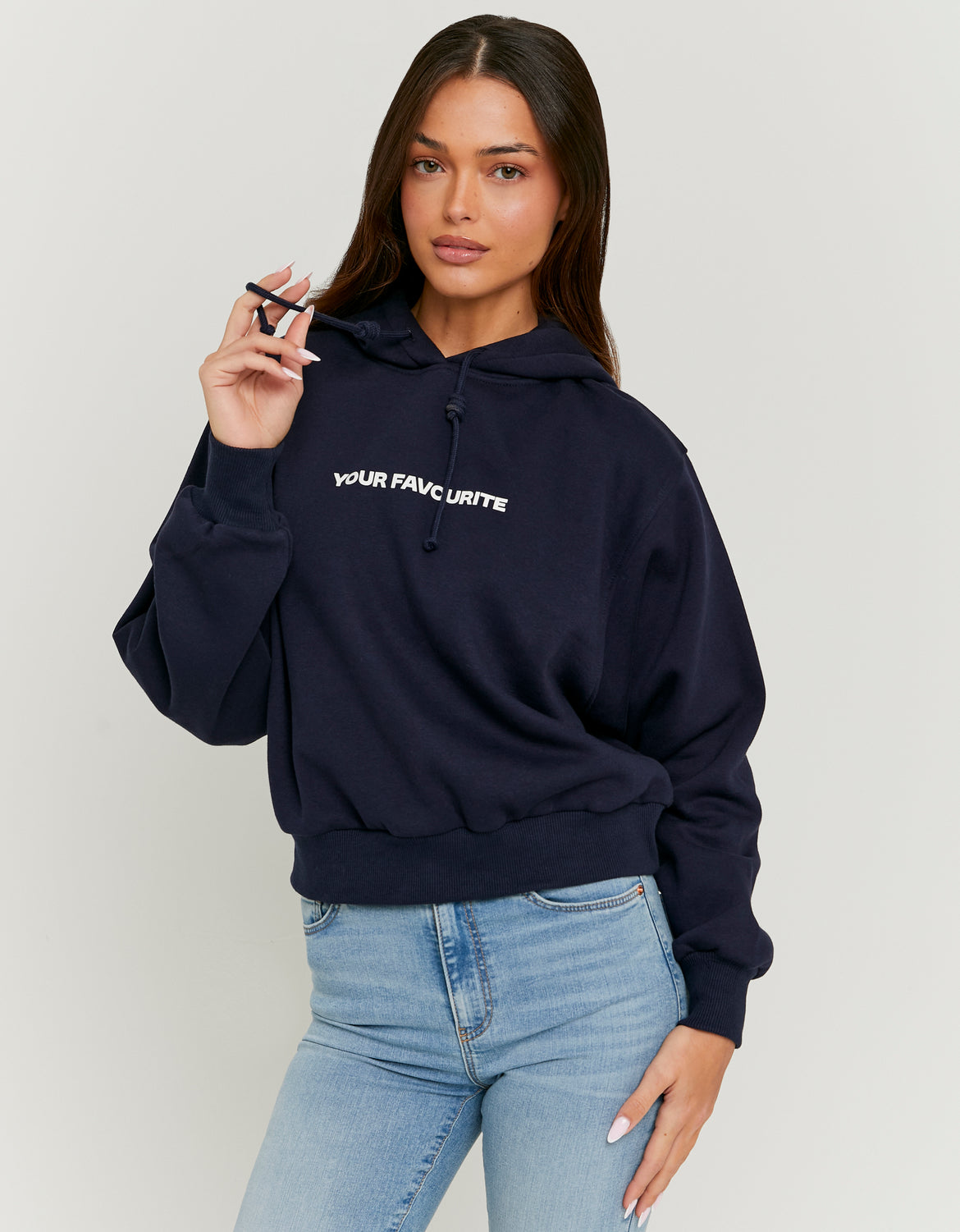 Graphic Hoodie | Navy