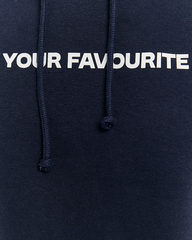 Graphic Hoodie | Navy