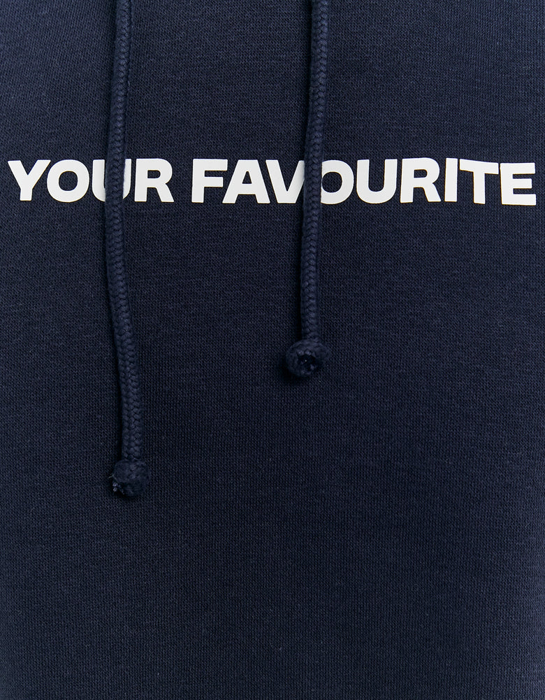 Graphic Hoodie | Navy