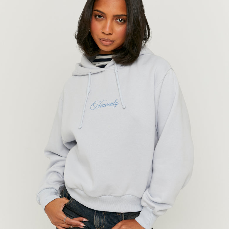 Printed Sweatshirt | Blue