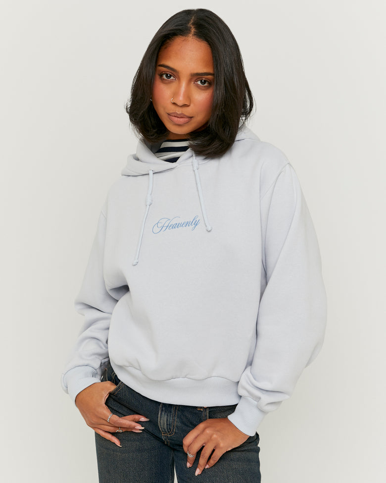 Printed Sweatshirt | Blue