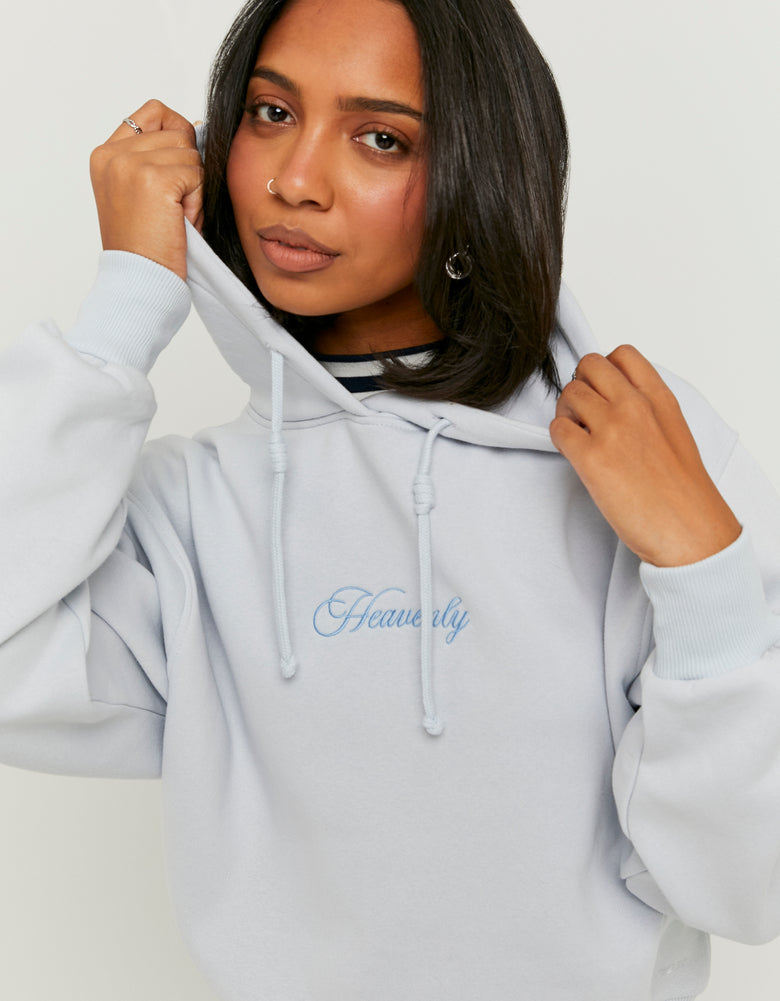 Printed Sweatshirt | Blue