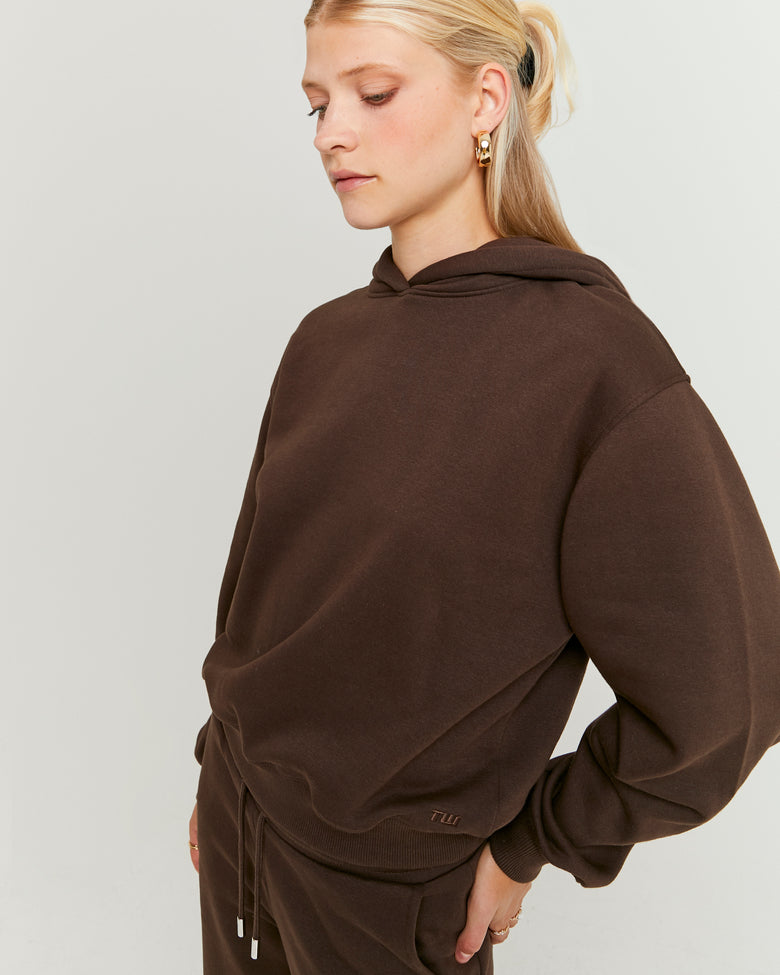 Basic Hoodie | Brown