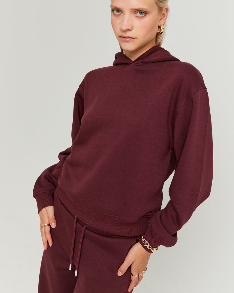 Basic Hoodie | Bordeau