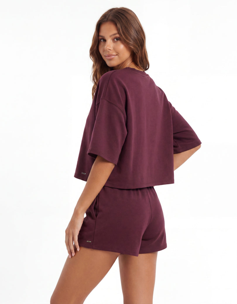 Loose T-shirt | Bordeau