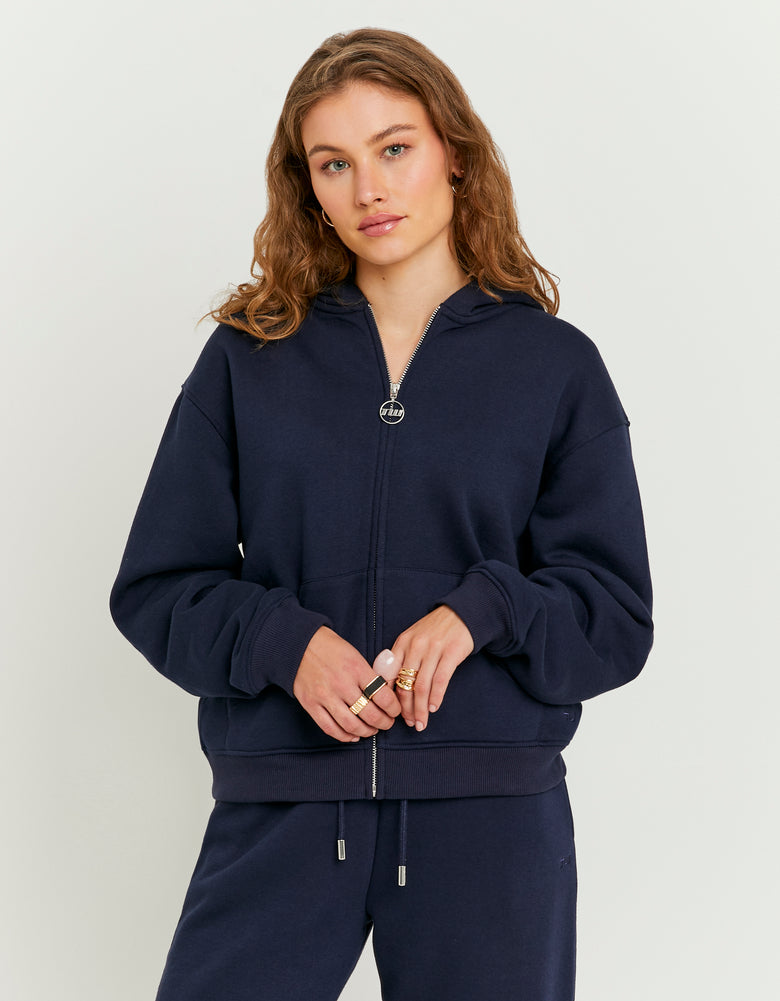 Zip Up Hoodie | Navy