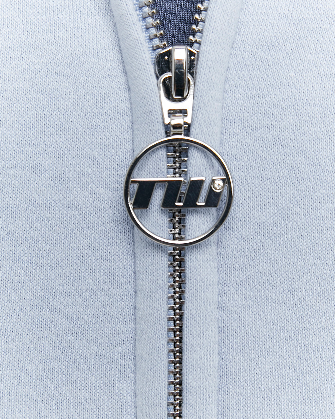 Zip Up Hoodie | Light Blue