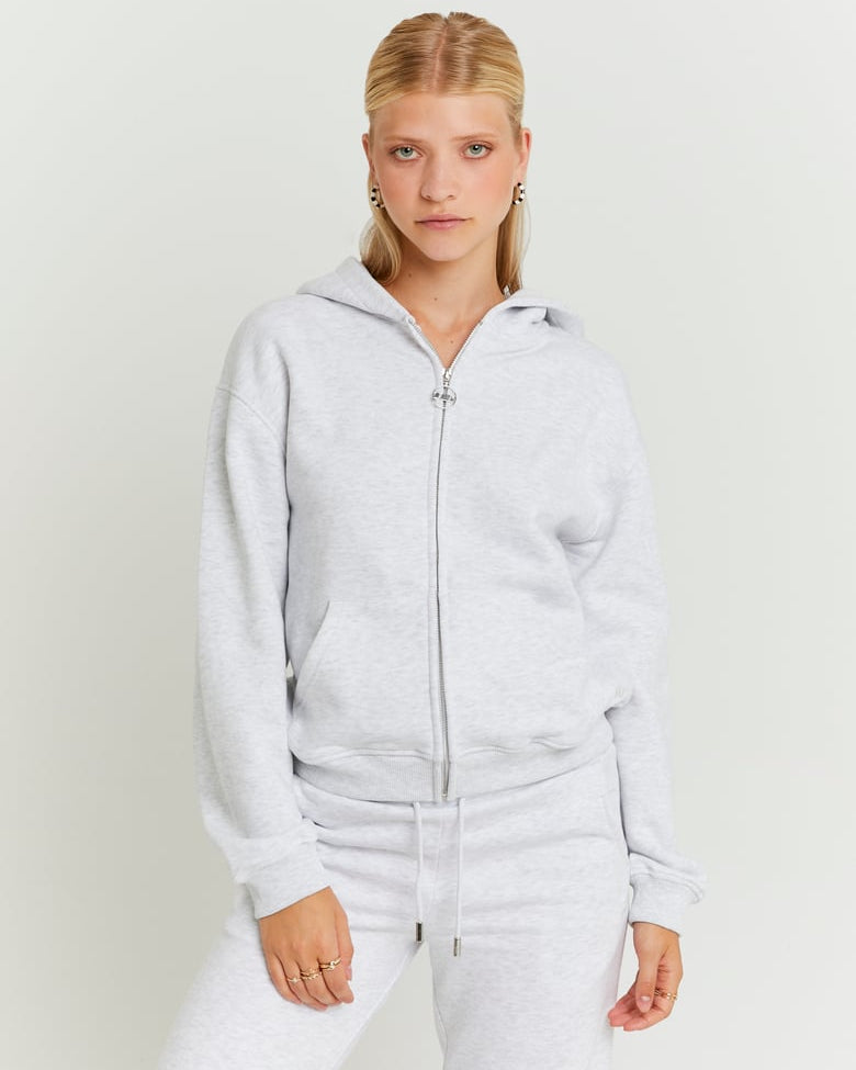 Zip Up Hoodie | Grey