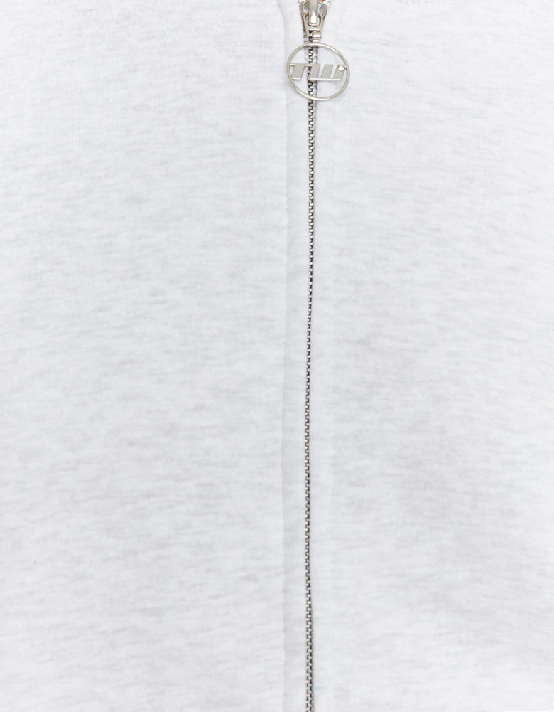 Zip Up Hoodie | Grey