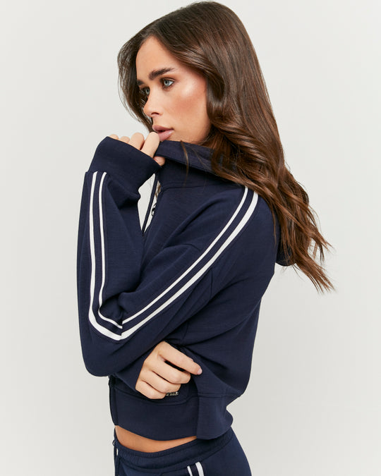 Zip Up Hoodie | Navy