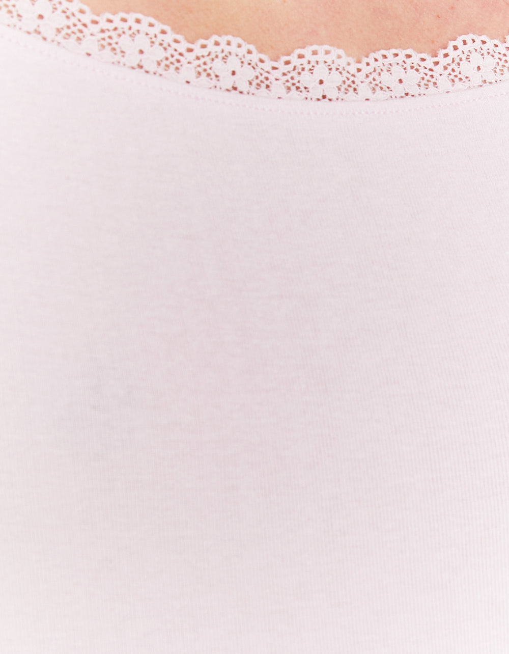 Basic Off Shoulder T - Shirt | Pink