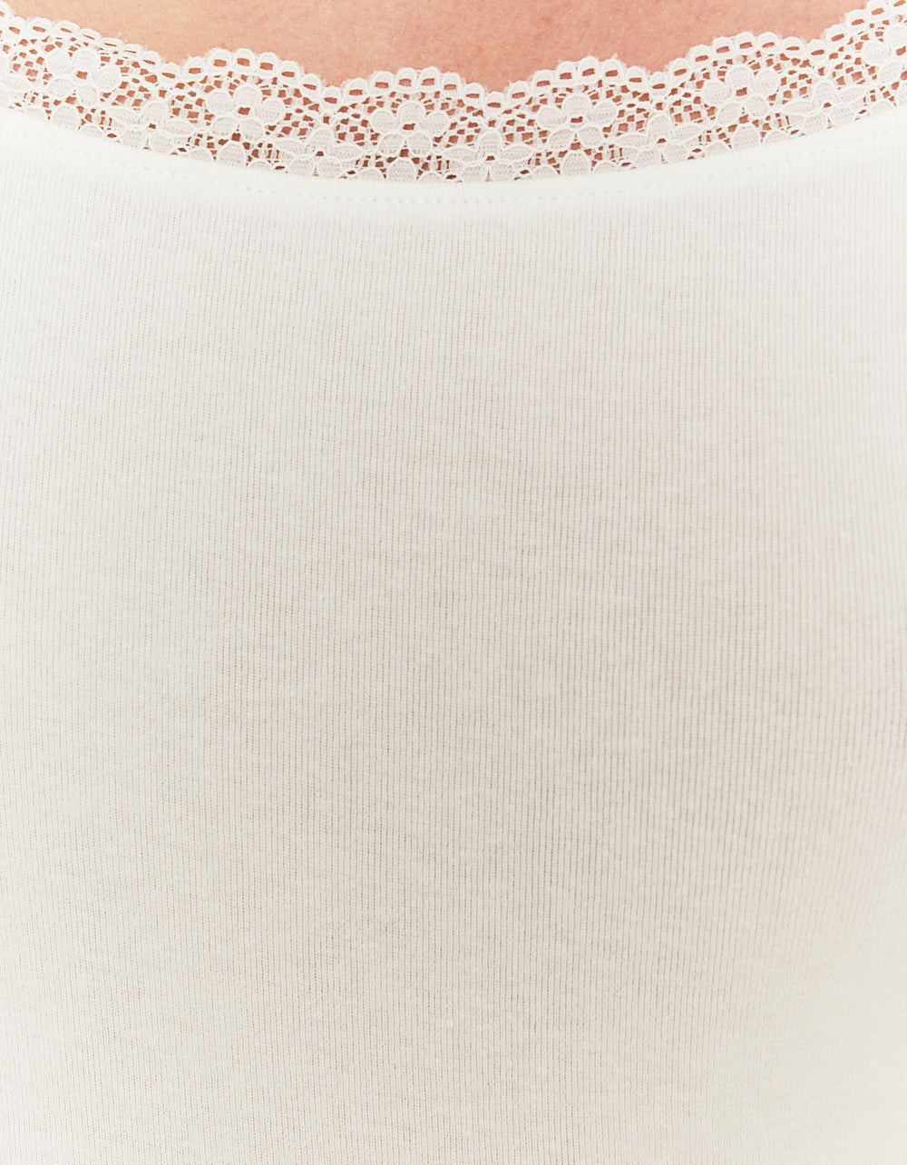 Basic Off Shoulder T - Shirt | Off White