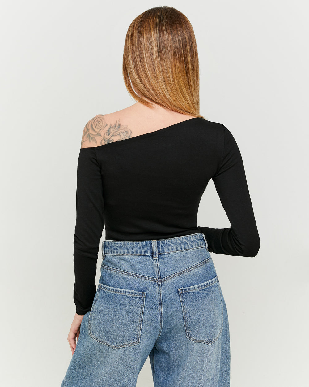 Basic T-shirt long sleeves | Black