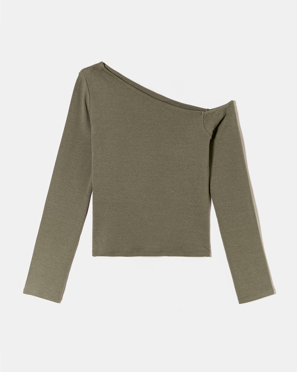 Basic T-shirt long sleeves | Kaki