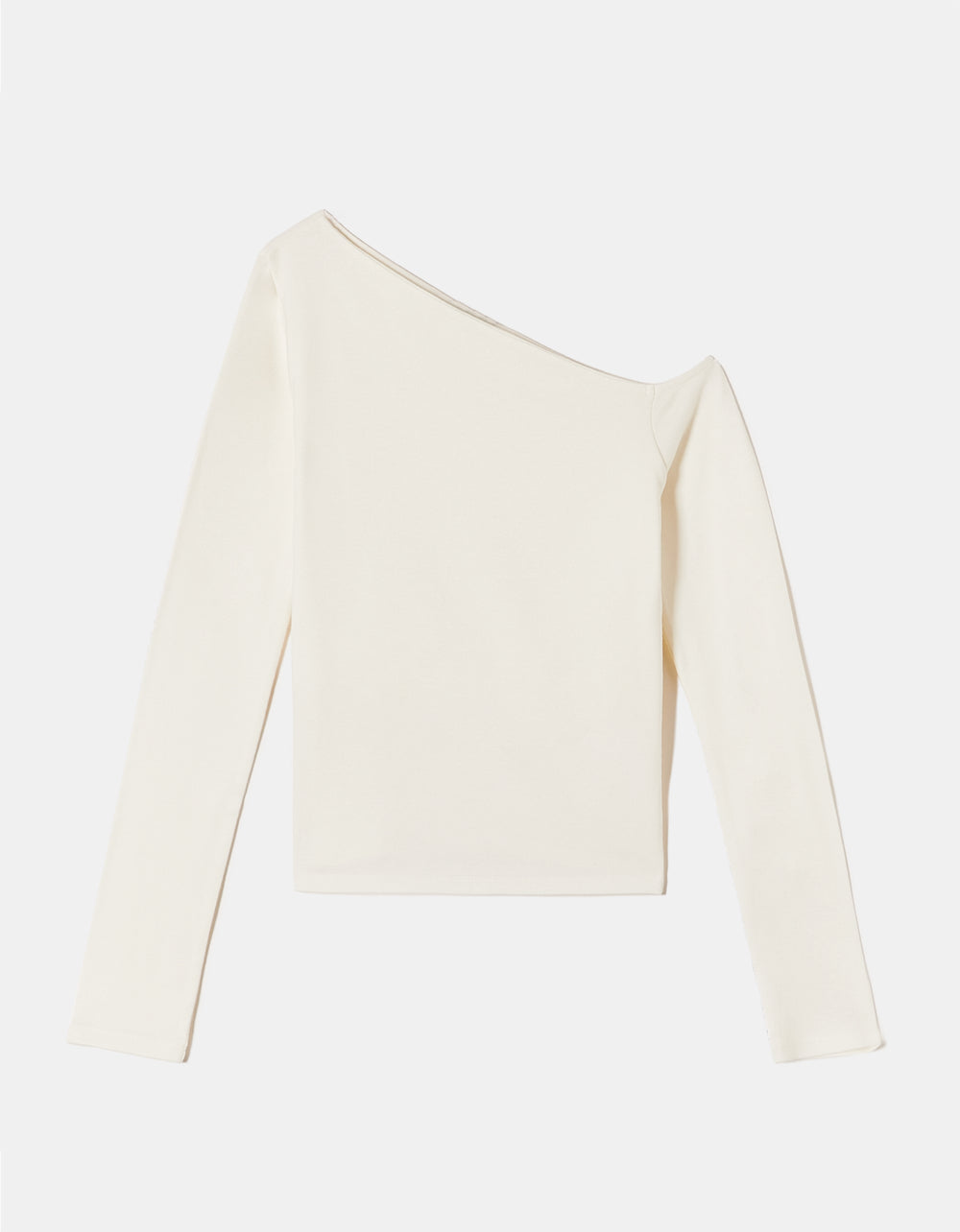 Basic T-shirt long sleeves | White