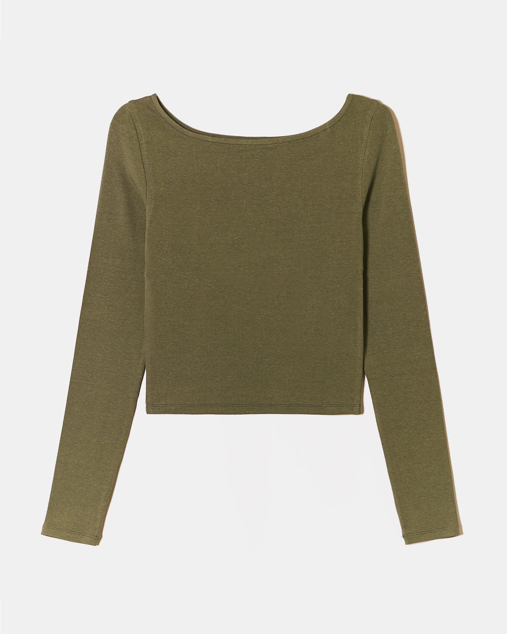 Basic T-shirt long sleeves | Kaki