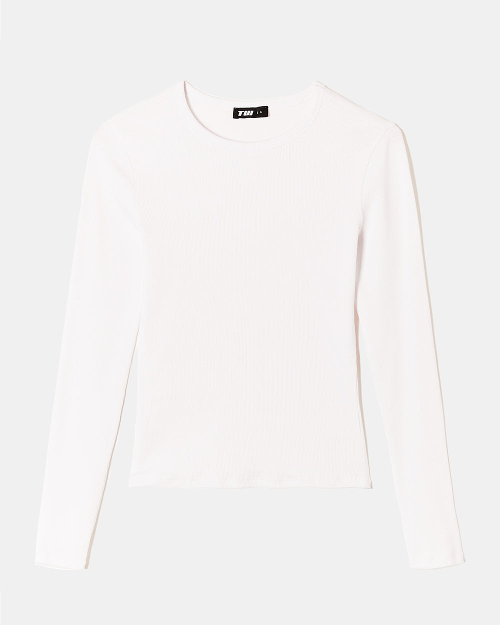 Basic T-shirt long sleeves | White