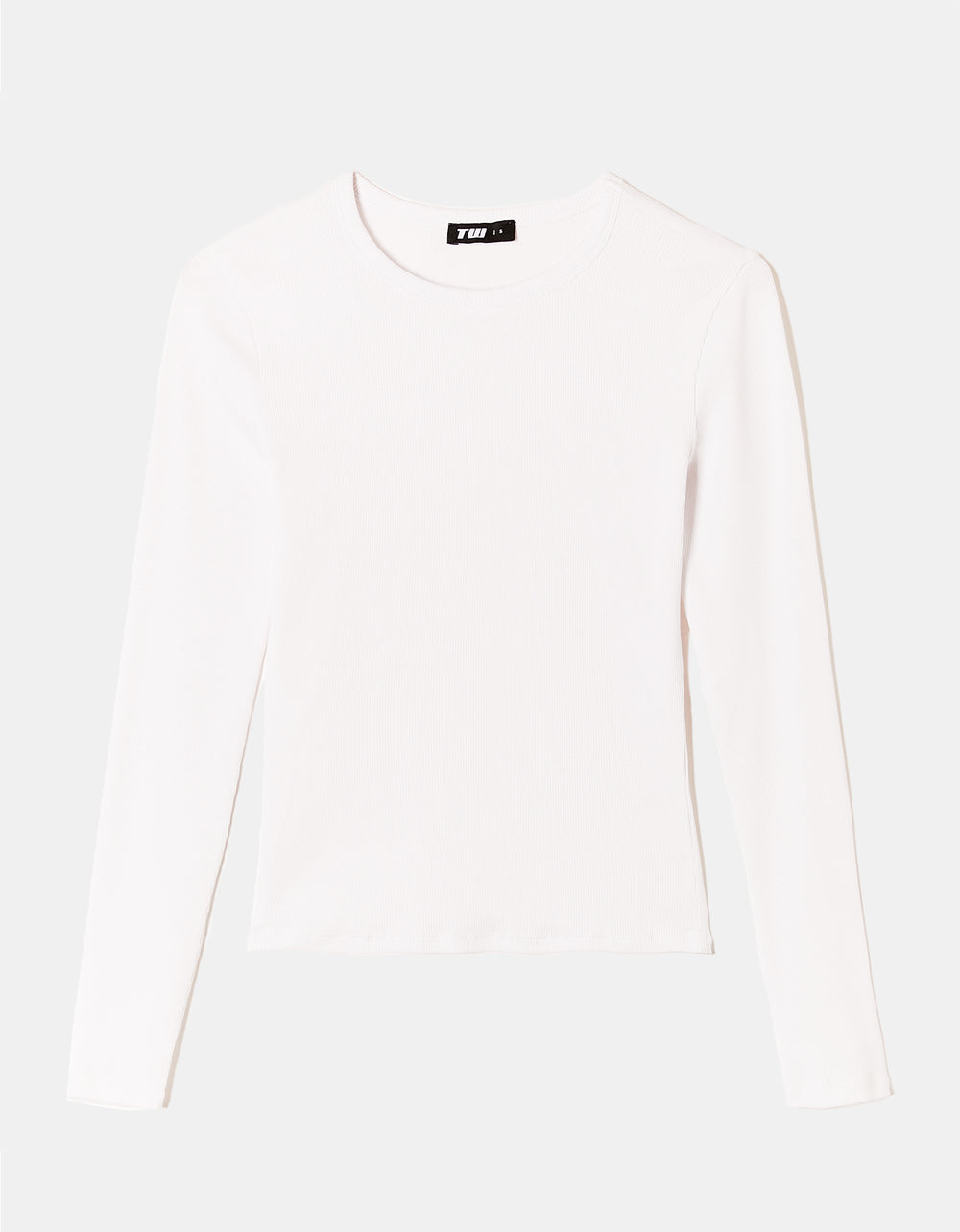 Basic T-shirt long sleeves | White