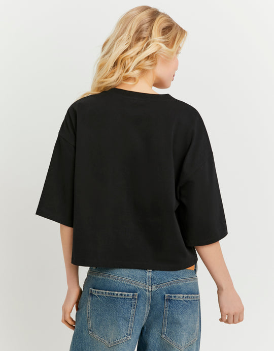 Oversized Basic Tshirt | Black