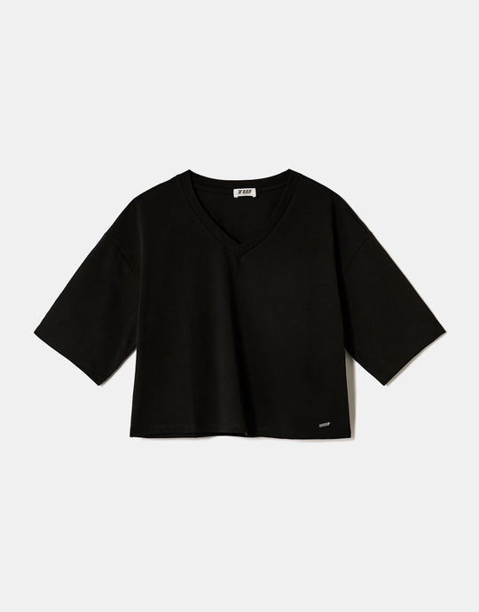 Oversized Basic Tshirt | Black