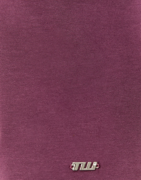 Oversized Basic Tshirt | Bordeau