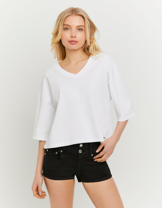 Oversized Basic Tshirt | White