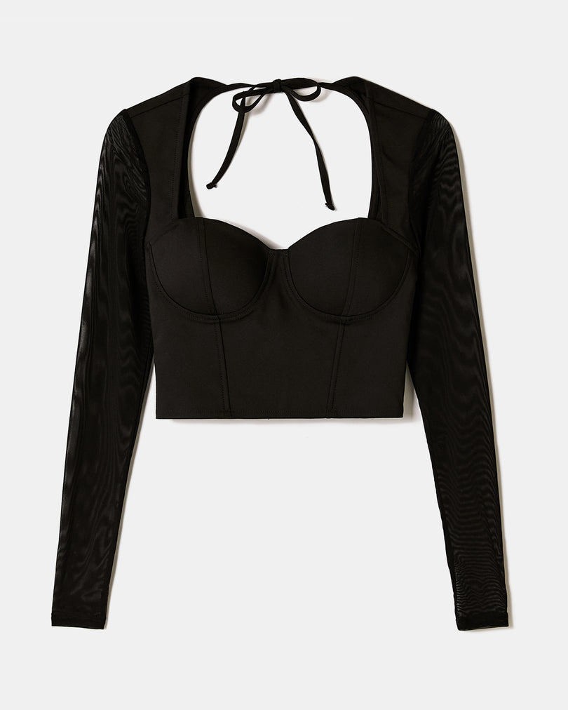 Bustier Top | Black