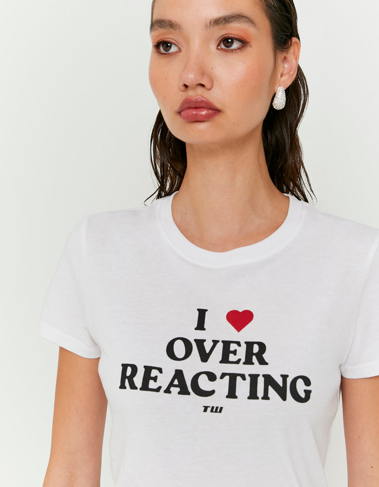 Printed T-Shirt | White