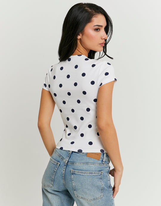 Printed T-Shirt | White