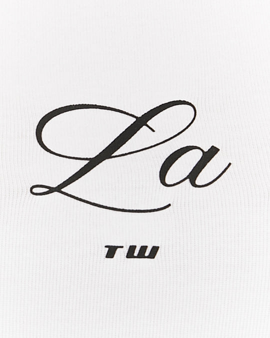 Printed T-shirt | White