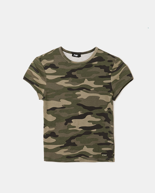 Printed T-Shirt | Camouflage