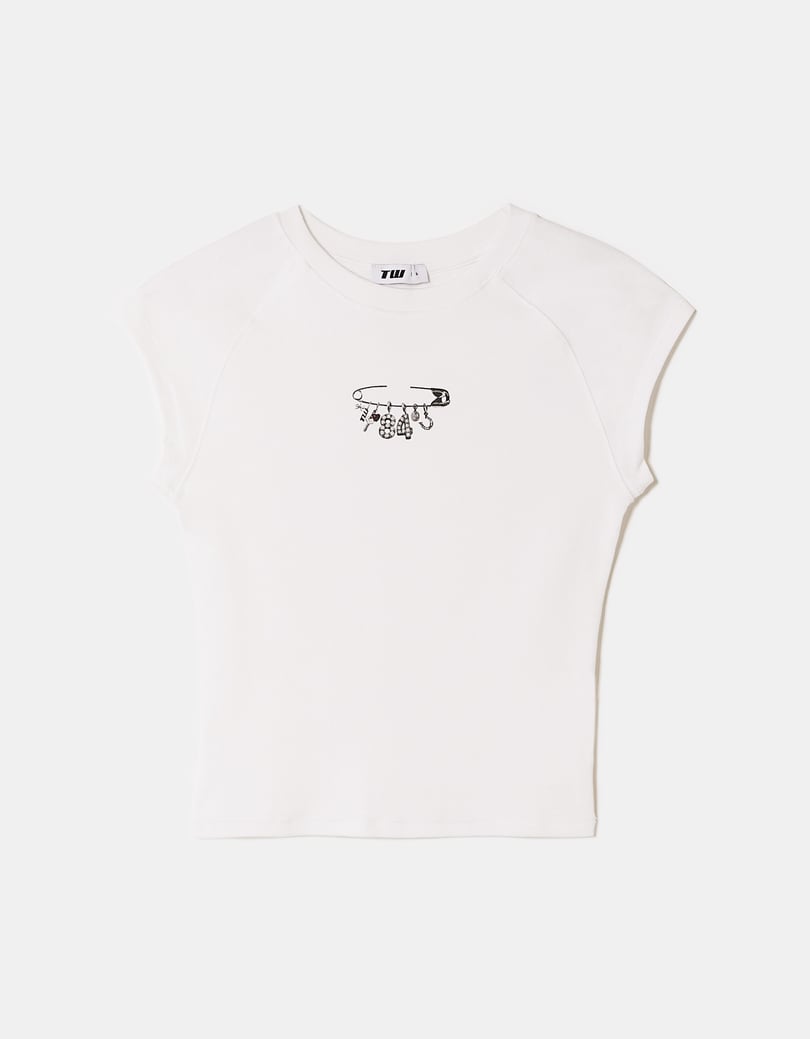 Printed T-Shirt | Pink
