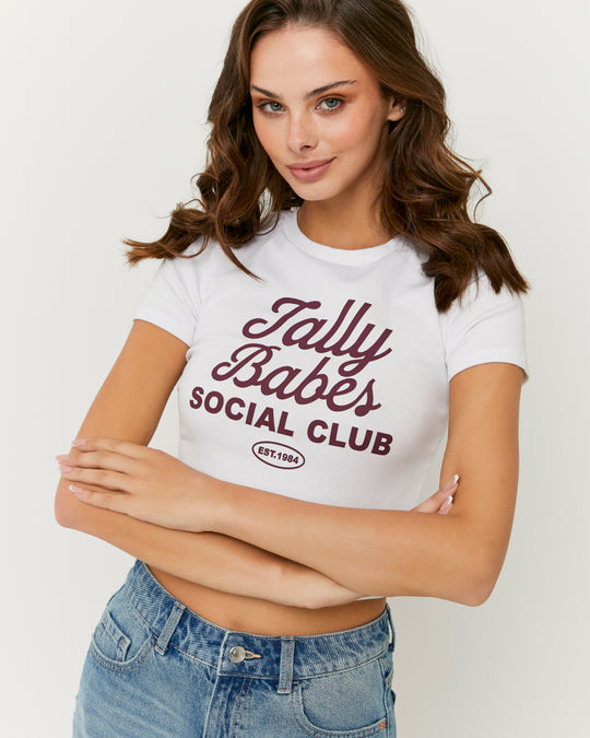 Printed T-shirt | White