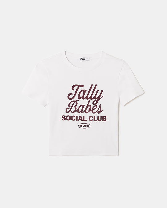 Printed T-shirt | White