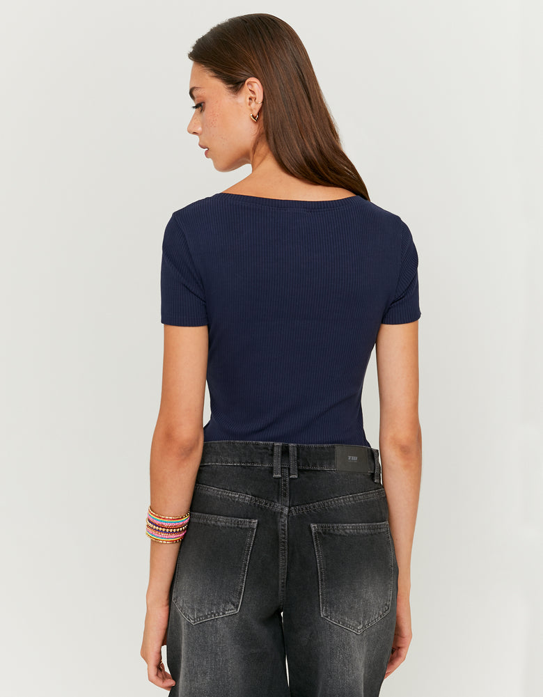 Basic Regular Fit T-shirt | Navy