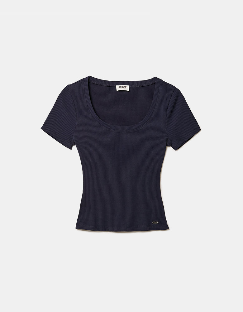 Basic Regular Fit T-shirt | Navy