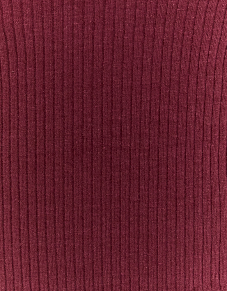 Basic Regular Fit T-shirt | Bordeau