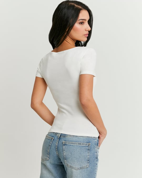 Basic T?Shirt | Off White